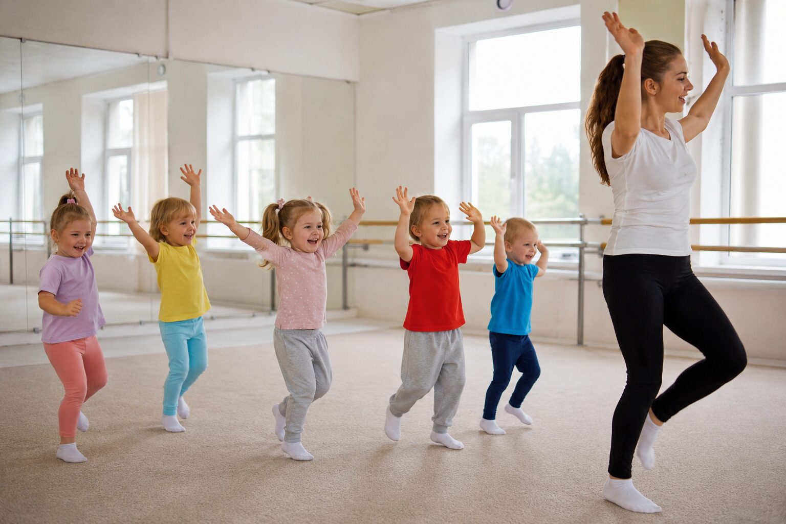 Игра и разминка на ритмике, малыши, Cosmo Dance